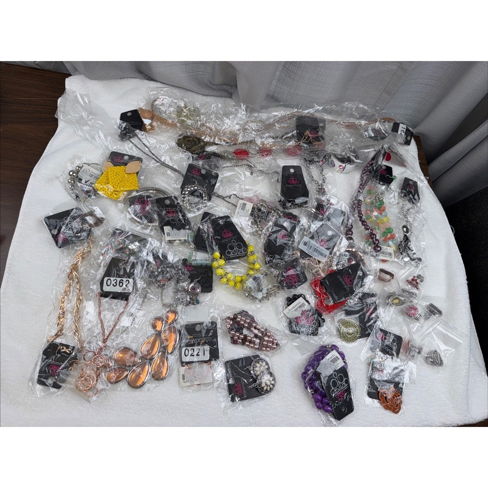 Paparazzi Jewelry - Lot of 50 - Has Tags But Not Original Packaging - Mixed Lot!